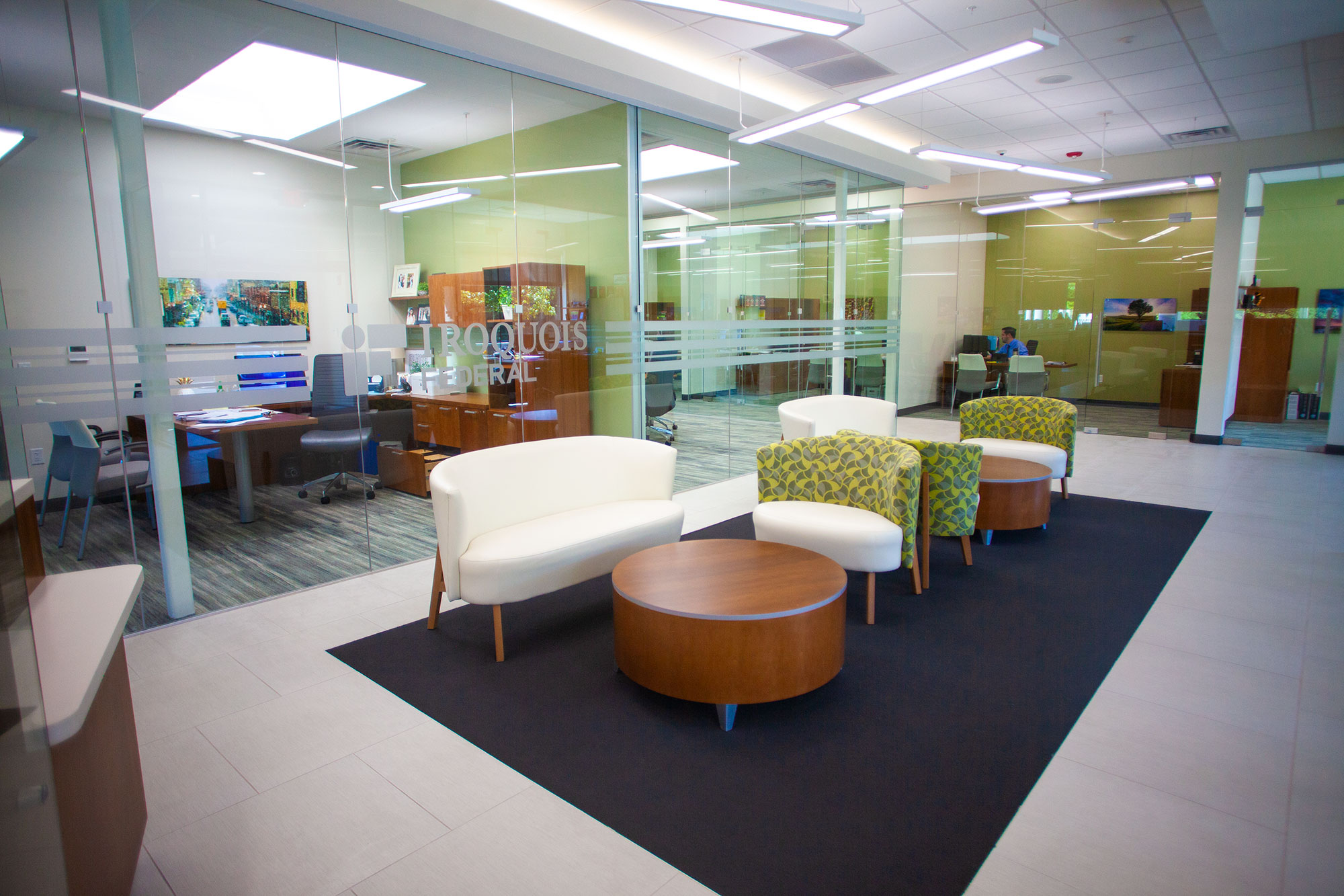 Iroquois Federal Bank Interior